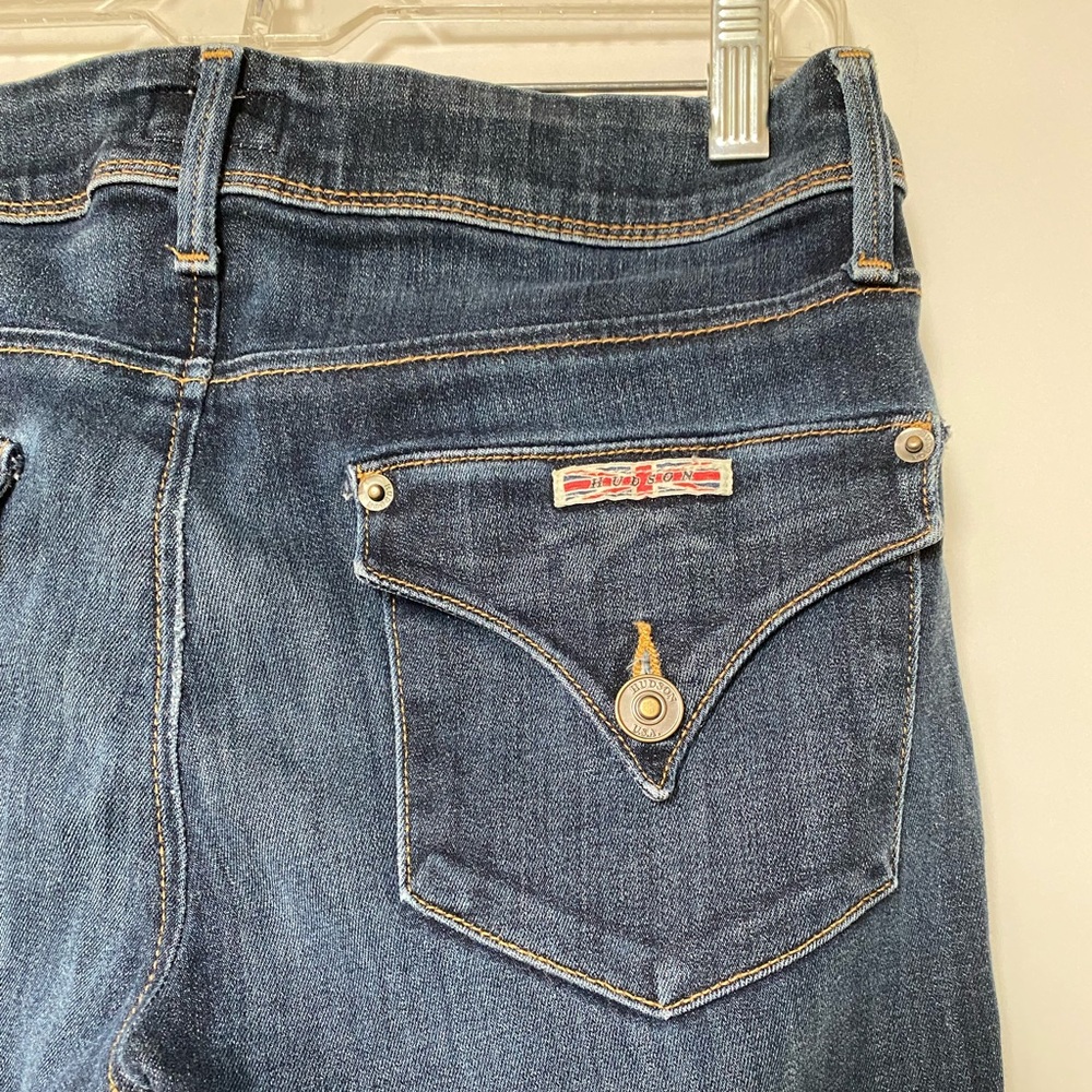 Hudson straight leg jeans